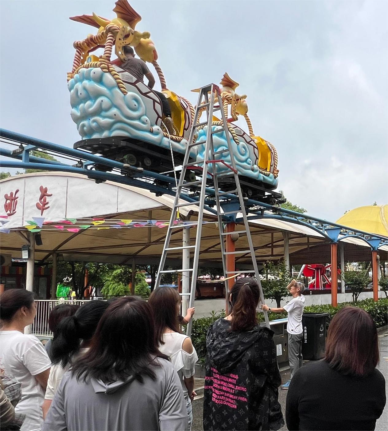 省直园林绿化中心在水果湖儿童公园开展节前安全培训及应急救援演练